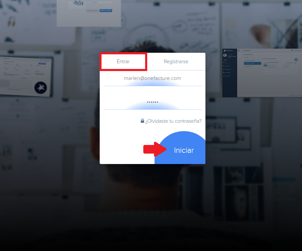 Recuperación de la contraseña